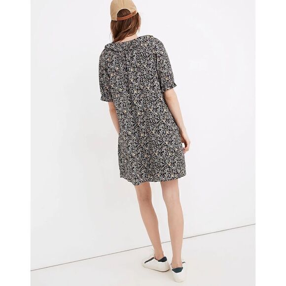 Madewell Ruffle Button-Front Trapeze Dress in Folkmagic
Floral, Size XS - Picture 3 of 16